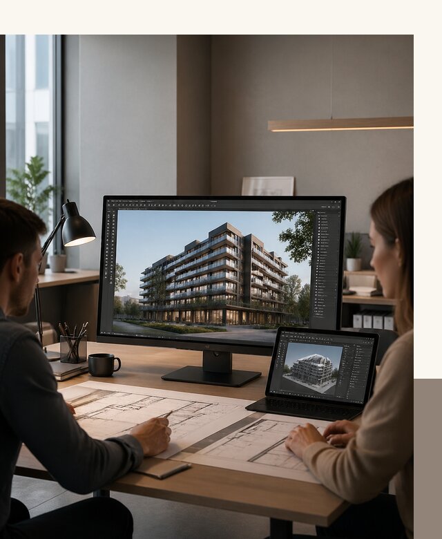 3D визуализация архитектуры и объектов строительства в Балтийске