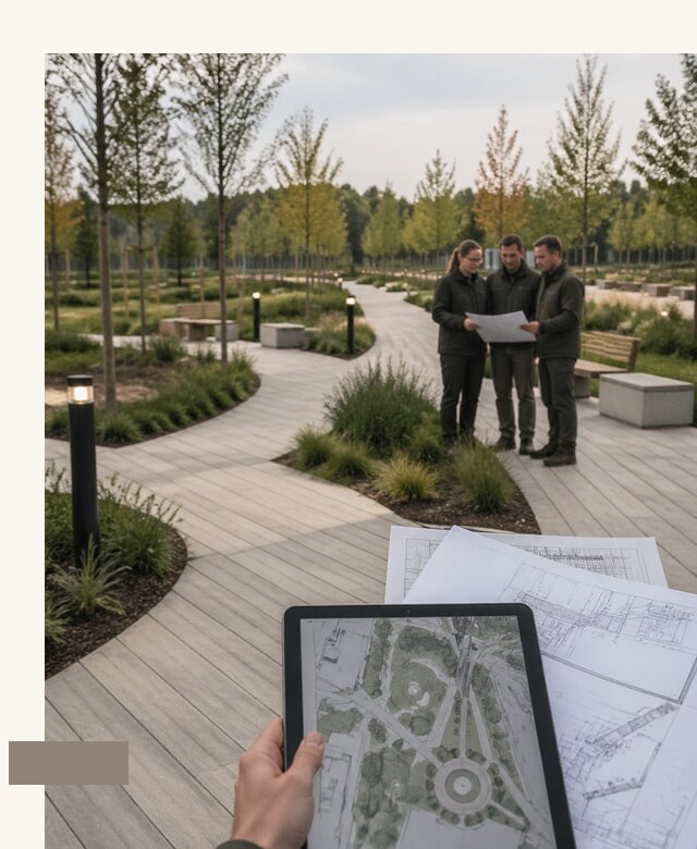 Благоустройство парка проект в Балтийске от 76463 р А3дПро-Блт